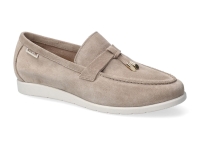 chaussure mephisto mocassins valenza taupe